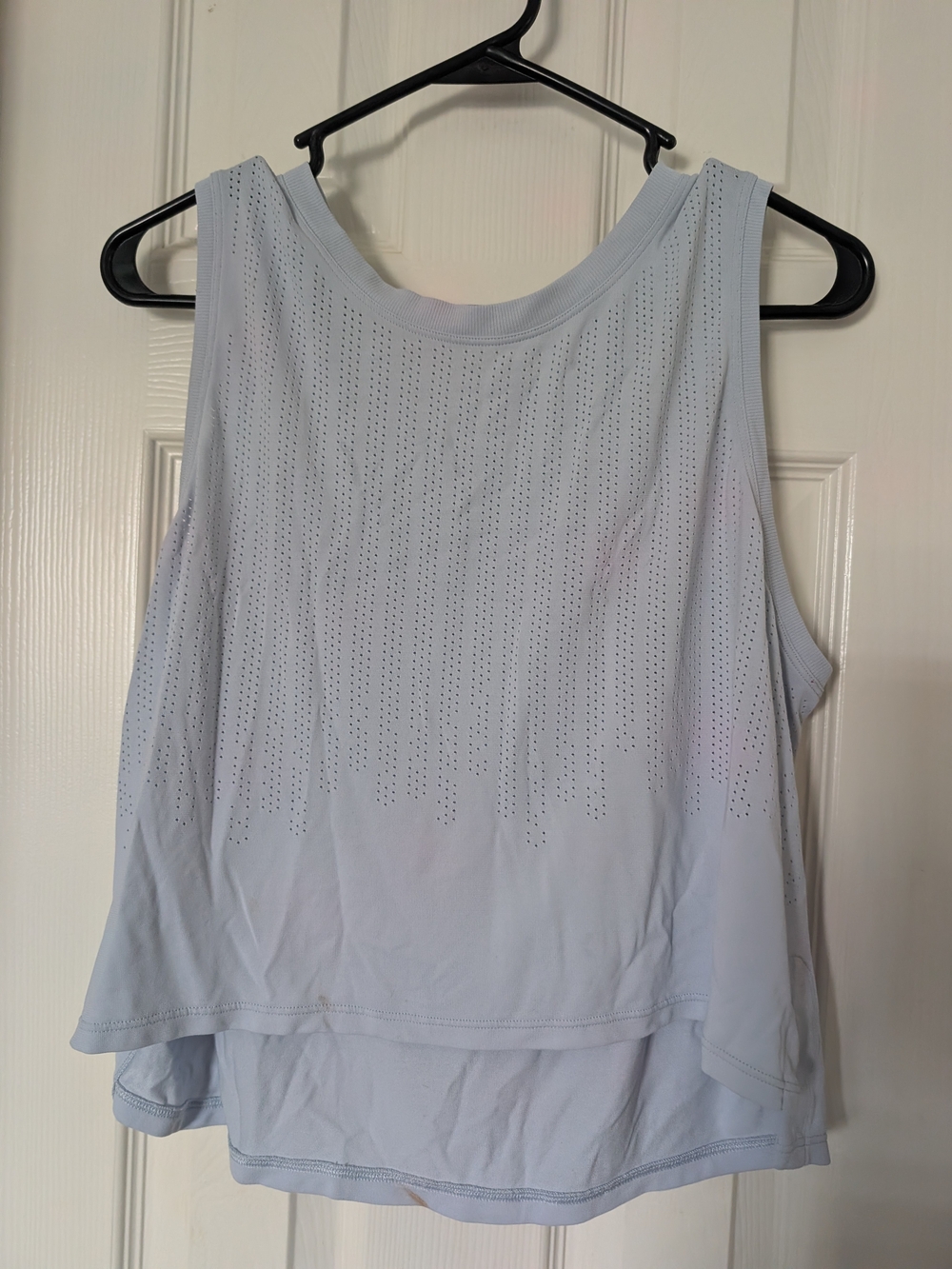 Light Blue Lululemon Athletic Tank Top